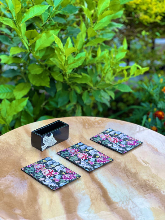 Coasters - Floral Pattern