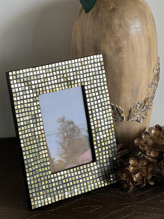 Mirror Frame - Black/Gold